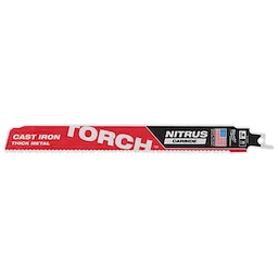 9" 8TPI The TORCH(TM) for CAST IRON with NITRUS CARBIDE(TM) 1PK