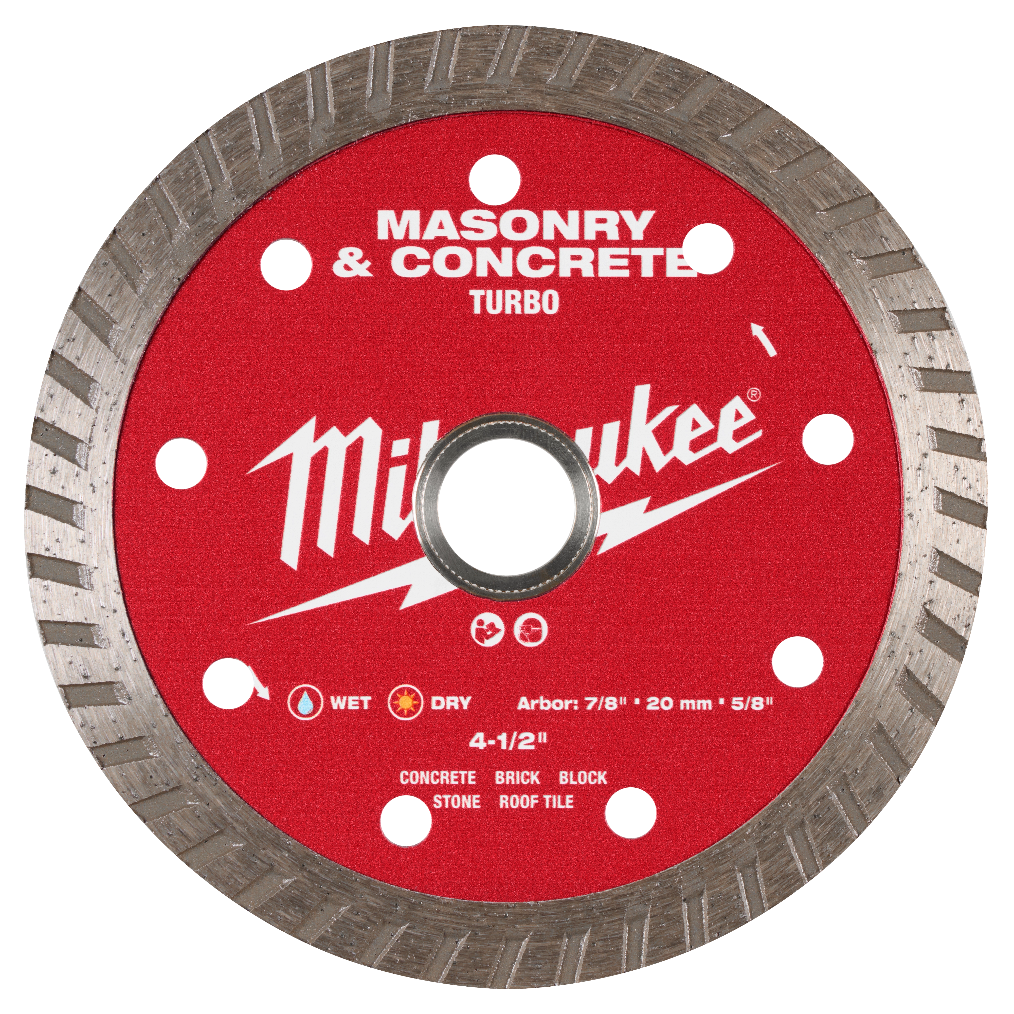Turbo Masonry & Concrete Blades