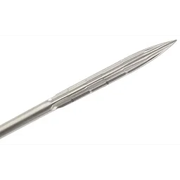 SDS-MAX 16" Bull Point chisel featuring a tapered, pointed tip and fluted sides designed for precision breaking and general demolition tasks.