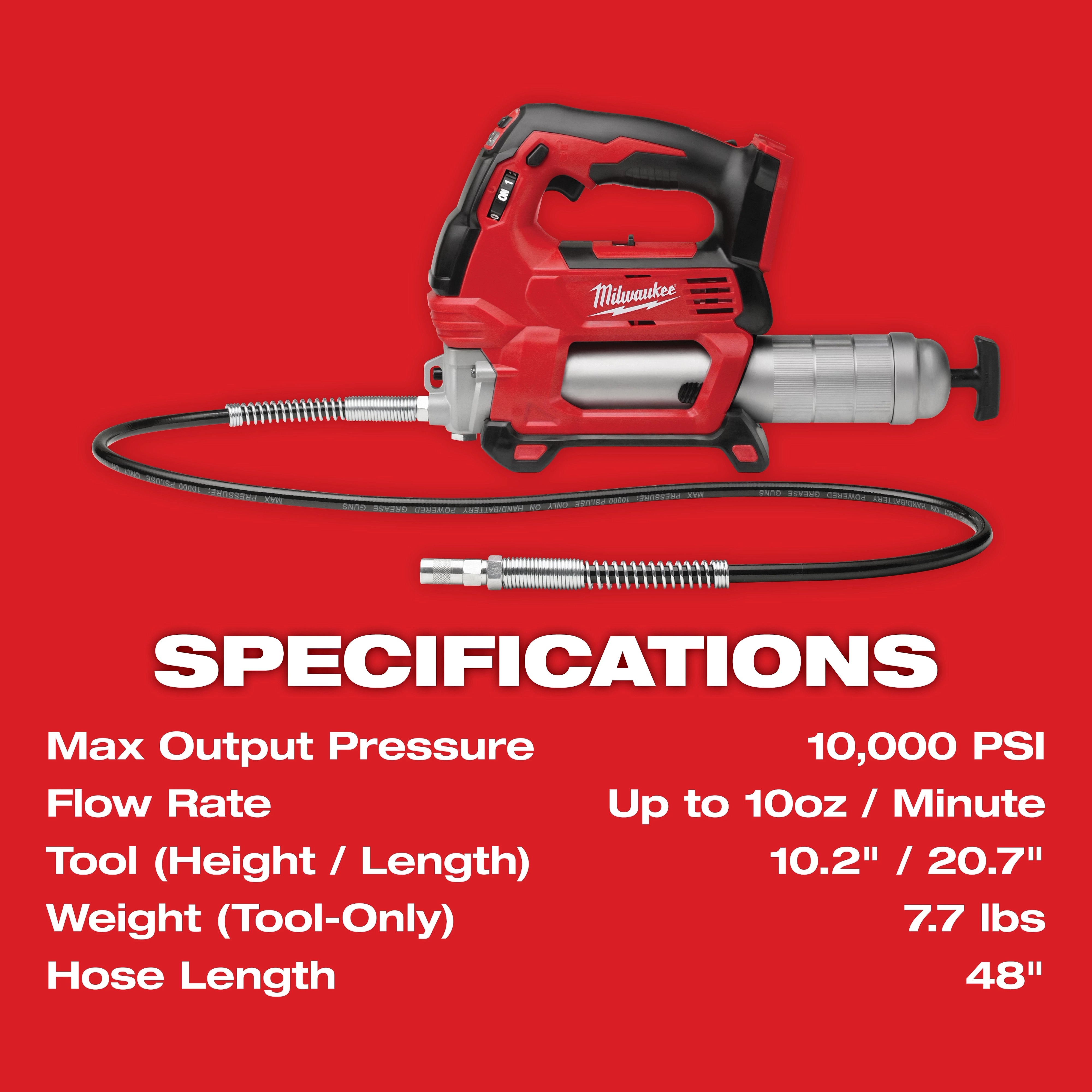 M18™ Cordless 2-Speed Grease Gun