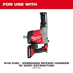 M18 FUEL™ Overhead Rotary Hammer with Integrated Dust Extraction