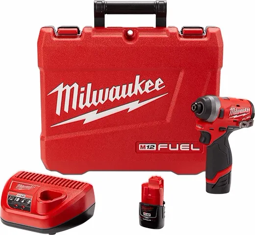 M12 FUEL™ 1/4" Hex Impact Driver Kit
