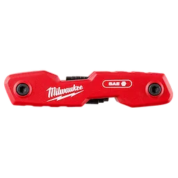 9-Key Folding Hex Key Set - SAE