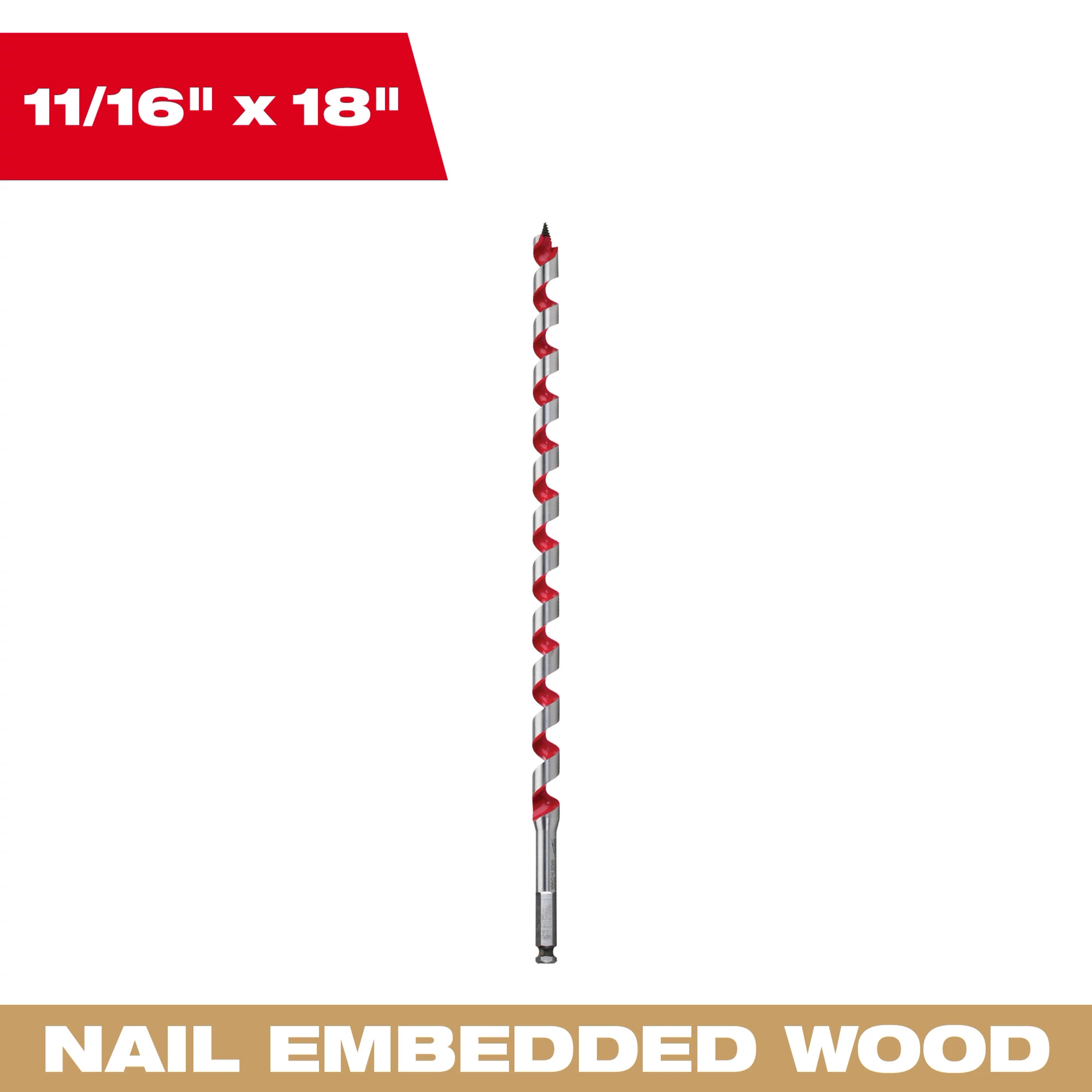 11/16" x 18" Ship Auger Bit