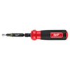 The 8-IN-1 Multi-Bit & Nut Driver with SHOCKWAVE Impact Duty Bits & Nut Drivers features a handle with a detachable bit and nut driver.