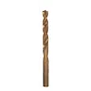 The RED HELIX™ Cobalt 3/8" Drill Bit features a gold-colored body with a helical flute design, suitable for high-strength drilling.