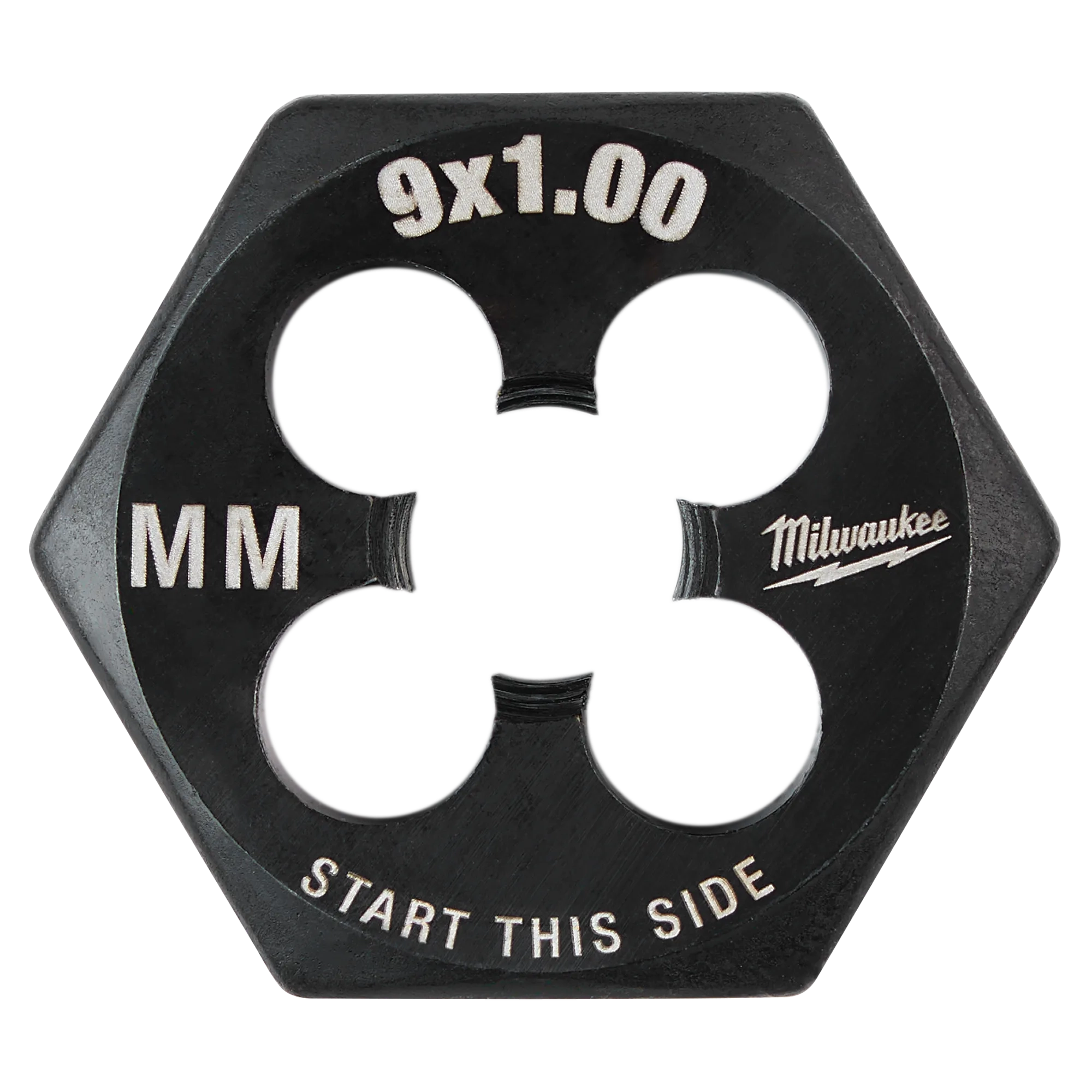 M9-1.00 mm 1-Inch Hex Threading Die | Milwaukee Tool