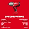 M18™ Brushless 1/2" High Torque Impact Wrench w/ Friction Ring, view 12