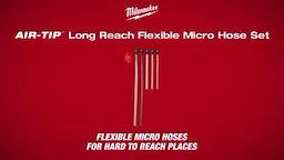 Milwaukee AIR-TIP Long Reach Flexible Micro Hose Set