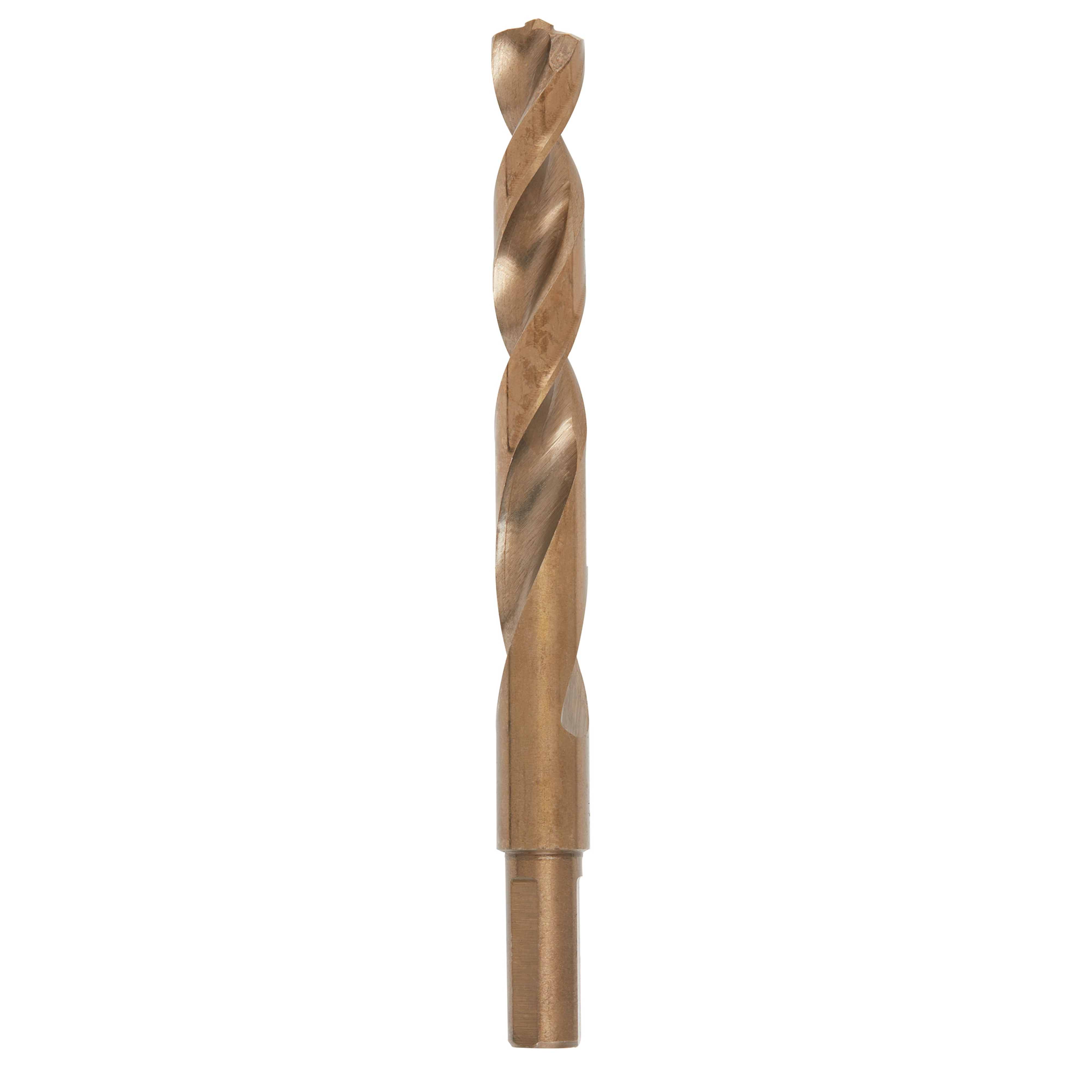 RED HELIX Cobalt 29/64" Drill Bit, featuring a spiraled design and metallic finish, suitable for drilling tough materials.