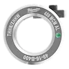 Milwaukee 49-16-B400 die for THHN/XHHW 400 MCM aluminum wire, featuring a circular gray metal design with engraved text.