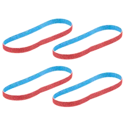 Image of the Milwaukee 1/2” x 18” 60 Grit Bandfile Belts – 4 pack