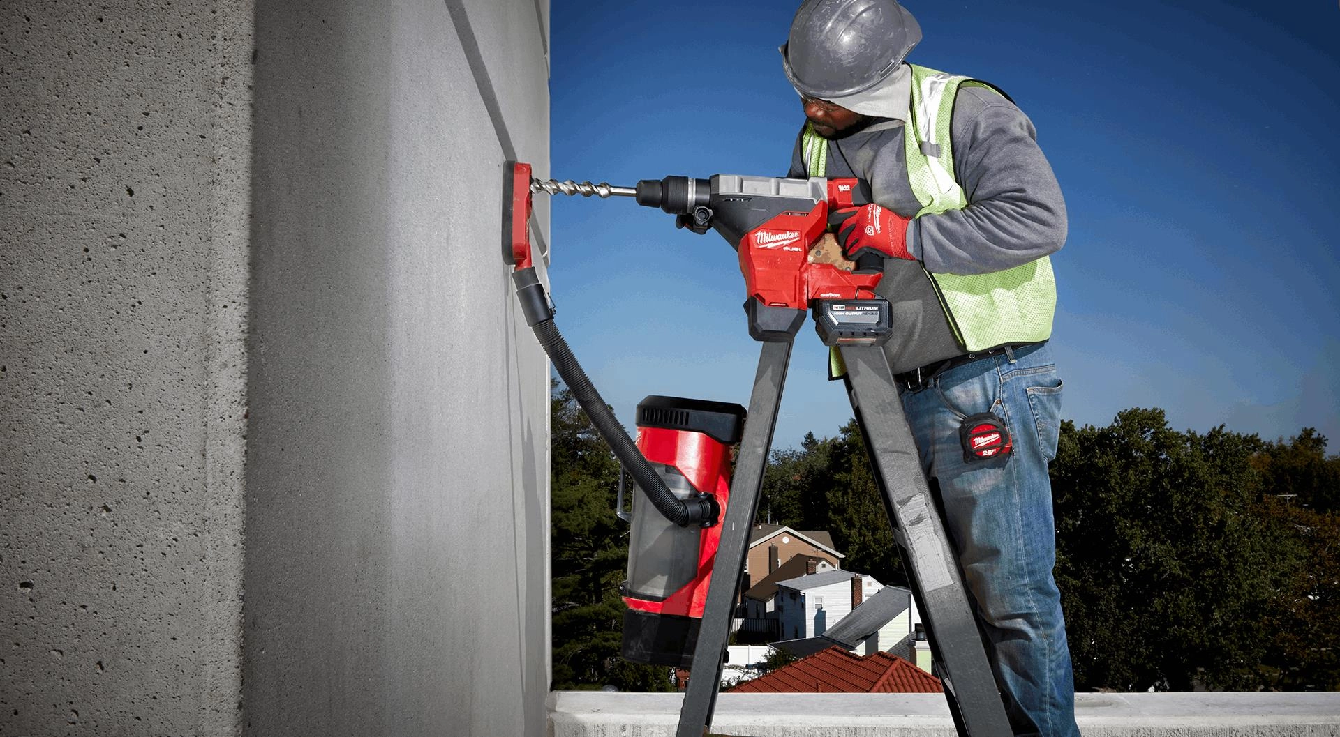 M18 Cordless and Corded SDS Max Rotary Concrete Hammers | Milwaukee Tool