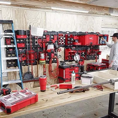 STORAGE Milwaukee 48-22-8338 - PACKOUT™ M12™ Battery Rack 16 STORAGE Milwaukee 48-22-8338 - PACKOUT™ M12™ Battery Rack -Wise Line Tools Sales Shop 48 22 8338 enhanced right image