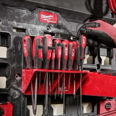 STORAGE Milwaukee 48-22-8341 - PACKOUT™ Screwdriver Rack 15 STORAGE Milwaukee 48-22-8341 - PACKOUT™ Screwdriver Rack -Wise Line Tools Sales Shop 48 22 8341 enhanced middle image