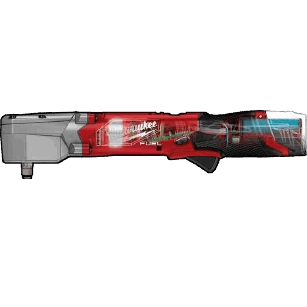 Milwaukee 2564-20 - M12 FUEL™ 3/8" Right Angle Impact Wrench W/ Friction Ring (Bare Tool) -Wise Line Tools Sales Shop 2564 Product CircleofLife