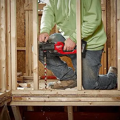 POWER TOOLS Milwaukee 2808-20 - M18 FUEL™ HOLE HAWG® Right Angle Drill W/ QUIK-LOK™ (Tool Only) 10 POWER TOOLS Milwaukee 2808-20 - M18 FUEL™ HOLE HAWG® Right Angle Drill W/ QUIK-LOK™ (Tool Only) -Wise Line Tools Sales Shop 2808 left image