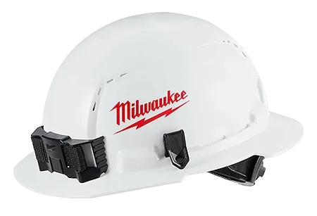 Full Brim Vented Hard Hats w BOLT Accessory System Milwaukee Tool