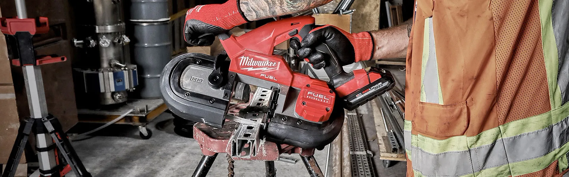 Metalworking Deep Cut, Compact and Portable Band Saws Milwaukee Tool