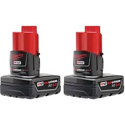 M12 REDLITHIUM XC Extended Capacity Battery 2-Pack, 48-11-2402