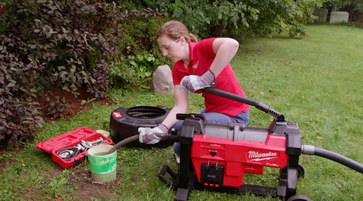 Sewer Sectional Machine How To Clean Milwaukee Tools