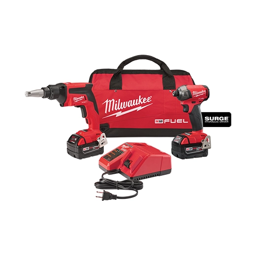 thumbnail image 2 of Milwaukee M18 FUEL Drywall Screw Gun Kit 2866-22 With Cut Out Tool 2 of 5