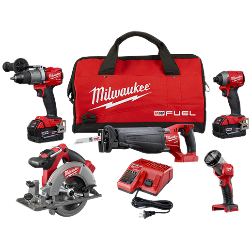 M18 FUEL 5 Power Tool Combo Kit (2997-25) | Milwaukee Tool