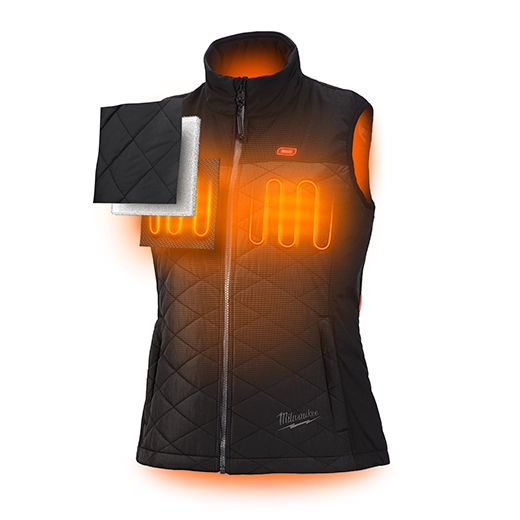 women's heated moletom com capuz milwaukee