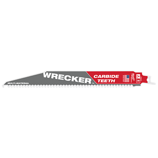 48-00-5242 - 6 TPI 9" The WRECKER™ with Carbide Teeth Sawzall Blade 1PK