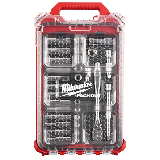48-22-9482 - 3/8" METRIC RATCHET AND SOCKET SET WITH PACKOUT™ LOW-PROFILE COMPACT ORGANIZER