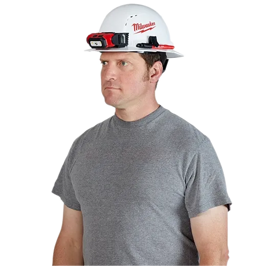 Front Brim Hard Hats with BOLT Accessory System Milwaukee Tool