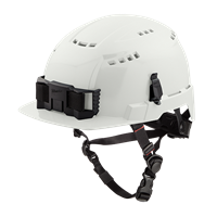48-73-1320 - White Front Brim Vented Performance Helmet - Type 2, Class C