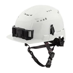 48-73-1320 - White Front Brim Vented Performance Helmet - Type 2, Class C