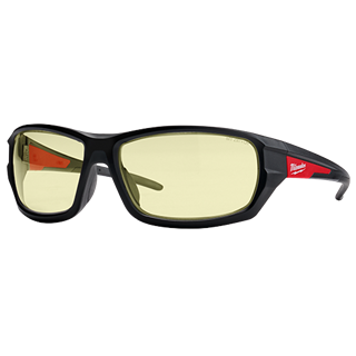 48-73-2120, 48-73-2121 - Performance Safety Glasses - Yellow Fog-Free Lenses