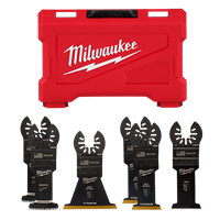 49-10-9112 - Milwaukee® OPEN-LOK™ 6PC MULTI-TOOL BLADE KIT
