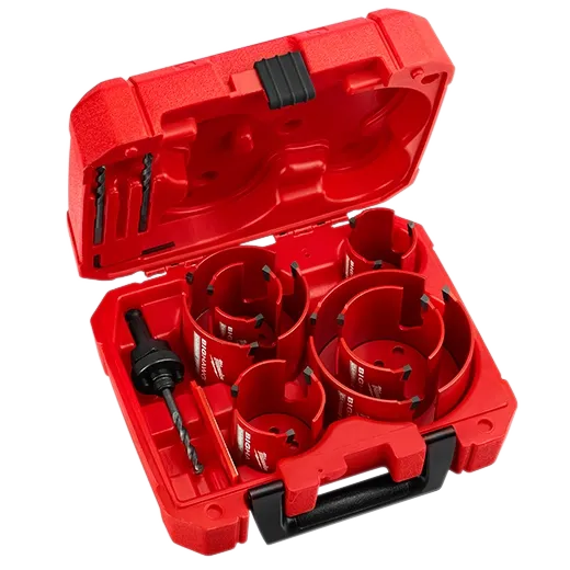 10 PC BIG HAWG™ with Carbide Teeth Hole Saw Kit Milwaukee Tool