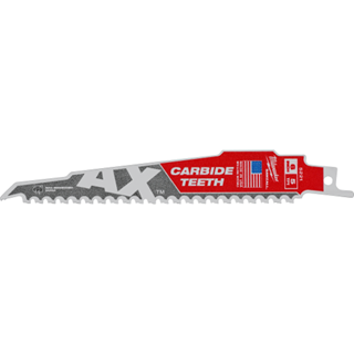 48-00-5221 - SAWZALL® The AX™ with Carbide Teeth Wood Blades 6"