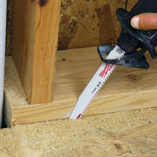 Milwaukee 48-01-7026 Sawzall Blades - 100 Pack, 5 TPI, Bi-Metal For Wood & Nails | The AX Series, Demolition & Construction