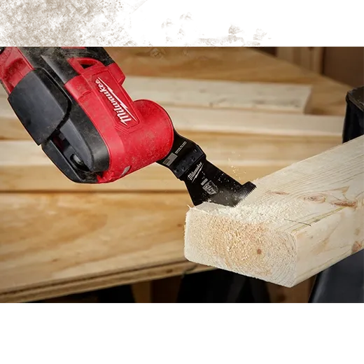 Universal Fit OPENLOK Oscillating MultiTool Wood Blade Milwaukee Tool