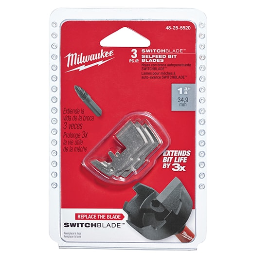 Milwaukee 48-25-5120 1-3/8" 35mm Switchblade Selfeed Bit
