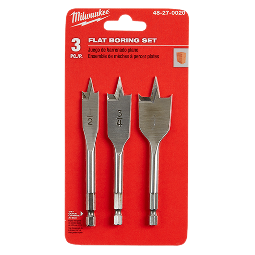 Details about   Milwaukee 13 Pc Flat Boring Set 48-27-1520 New In Pk 
