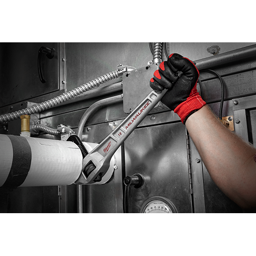 18 Inch Aluminum Offset Pipe Wrench | Milwaukee Tool