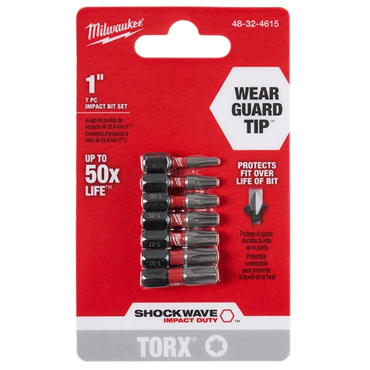 SHOCKWAVE Impact Torx Bits | Milwaukee Tool