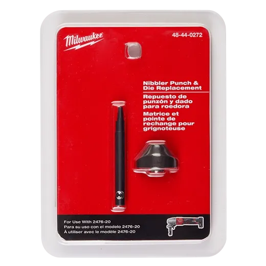 M12 FUEL 16ga Nibbler Punch and Die Set Milwaukee Tool