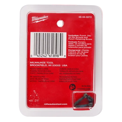 M12 FUEL 16ga Nibbler Punch and Die Set Milwaukee Tool