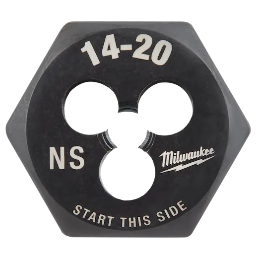 1420 NS 1Inch Hex Threading Die Milwaukee Tool
