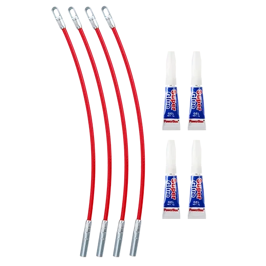 4PK Polyester Fish Tape Replacement Flexible Metal Leader Milwaukee Tool