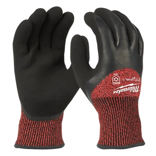12pk ANSI Cut Level 3 Insulated Winter Gloves S Milwaukee Tool