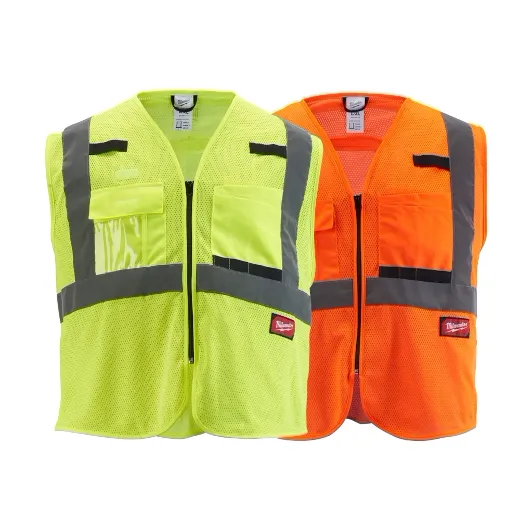 Class 2 High Visibility Mesh Safety Vests Milwaukee Tool