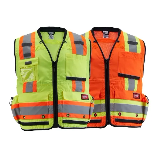 Class 2 Surveyor's High Visibility Safety Vest Milwaukee Tool
